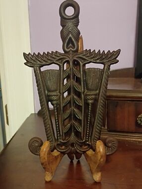 Antique Cast Iron Trivet
